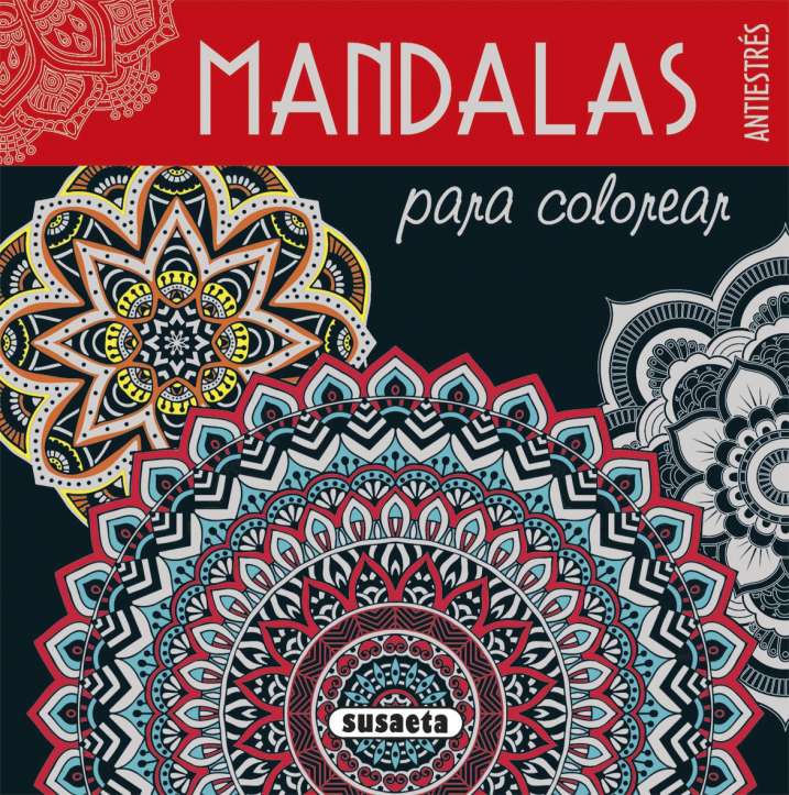 La Casa del Artesano-Libro para colorear adultos 28x21cms 32 paginas tapa  Mandalas