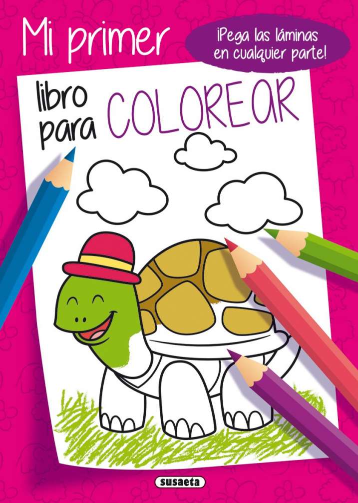 Inspírate - Mi primer libro colorear 1 año +: PEQUELINDOS
